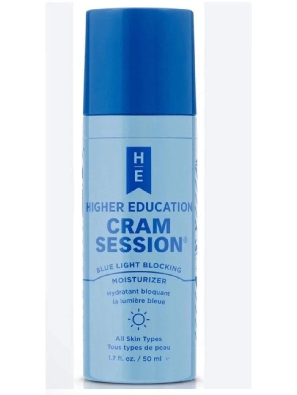 Higher Education Moisture Cream Cram Session  1.7 fl oz NWT Blue Light Blocking